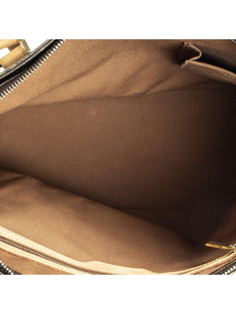 ★SOLD★ Louis Vuitton Cabas Mezzo Brown Monogram Canvas Tote - Picture 9 of 10